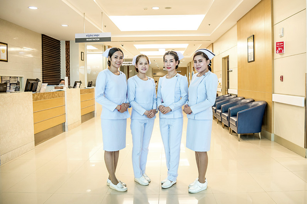 Royal Phnom Penh Hospital Infirmiere